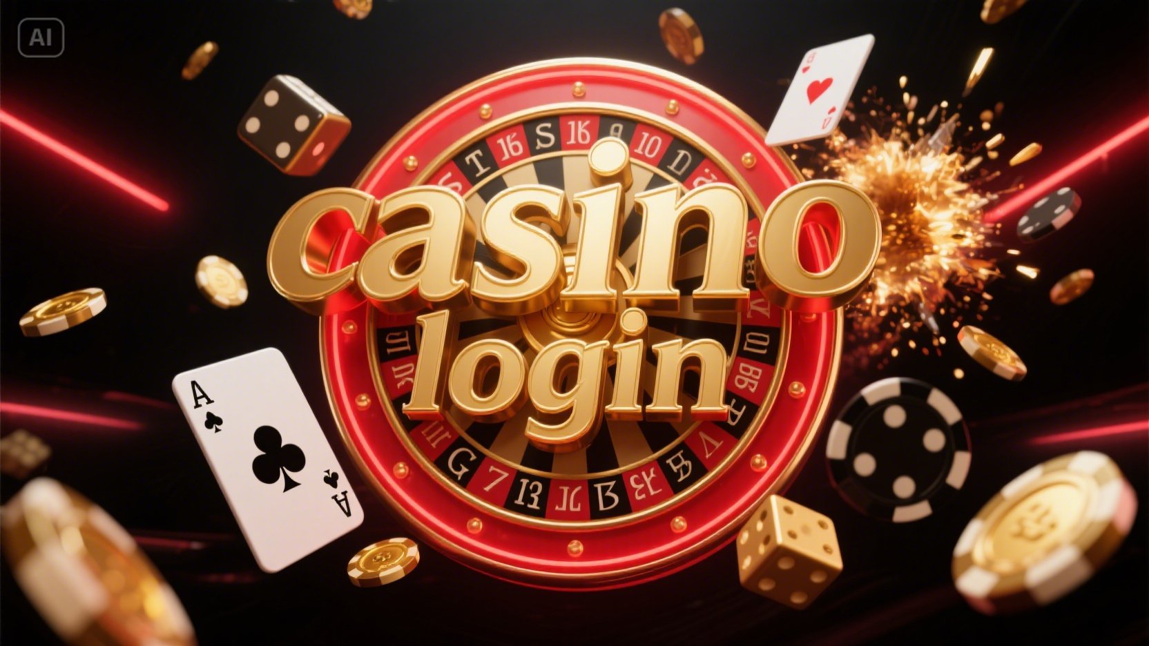 Interface de connexion Night Casino